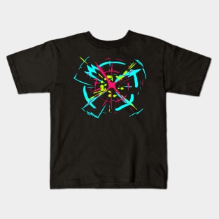 Free hand designer art Kids T-Shirt